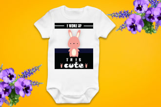 do baby kids onesies typography t shirt and custom graphic bulk t shirt design