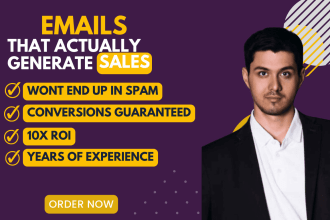 write hypnotic email copy and email sequence copywriting