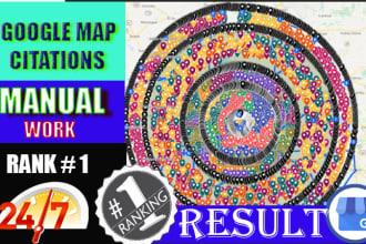 do 1000 google maps citations for gmb ranking with local seo