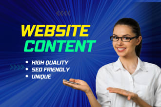 be your  copywriter for writing  SEO website content for your website