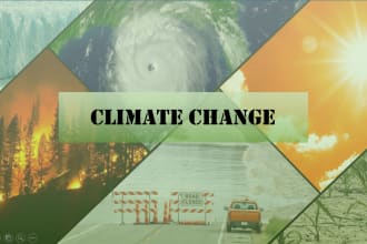 write on environmental engineering and climate change