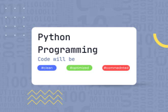 assist you in python tasks and projects