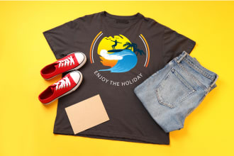 design customized illustrations for tshirts, baby rompers or jerseys