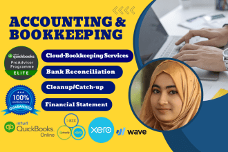 do accounting and bookkeeping in quickbooks online xero wave