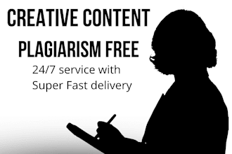 do creative blog writing for you