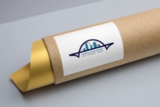 design real estate plumbing construction property roofing logo