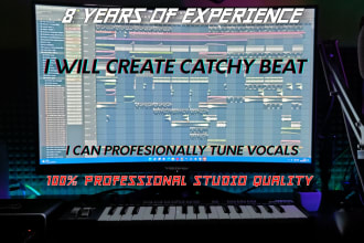 create catchy custom beat