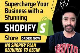 deliver fully functional shopify website, single and multi items shopify store