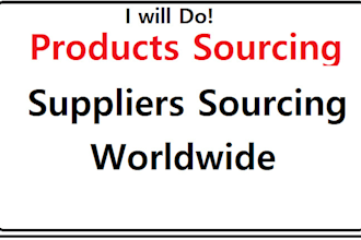 do suppliers sourcing and product sourcing worldwide