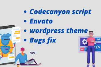 install and setup your codecanyon , envato PHP script and themes