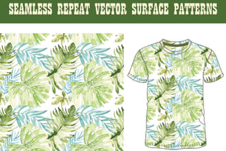design seamless pattern repeat for textile, fabric print and other surface