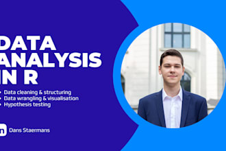 perform statistical data analysis in r