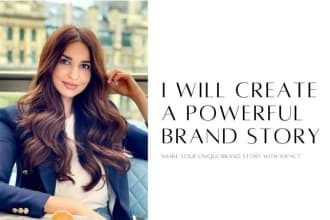create a captivating brand story that captures your vision