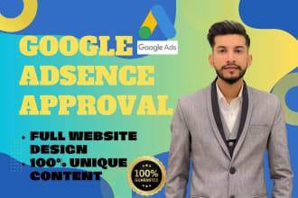 create website for google adsense approval