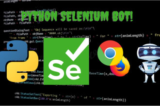 automate your website using python selenium