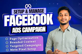 help to manage facebook ads meta fb ad campaign advertising marketing campaign