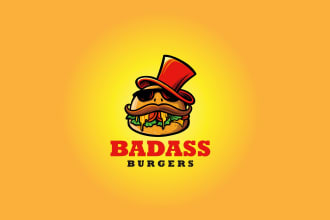 design fascinating food, fast food, BBQ, nutrition logo for you