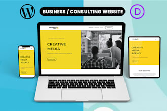 create your corporate and non profit website with wordpress