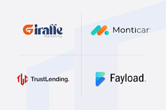 build tech and saas logo branding design