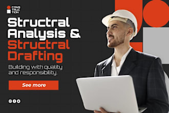 draft architectural and structural plans in autocad or revit