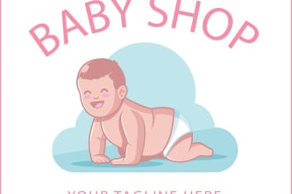 do childcare, daycare, kids and education logo design