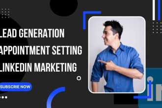 do target linkedin marketing and appointment setting and lead generation