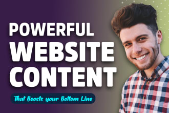 do awesome copywriting to create unique SEO website content