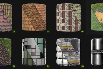 create pbr tileable textures in substance 3d designer