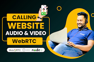 build live chat, audio video calling, realtime messaging with socket and webrtc