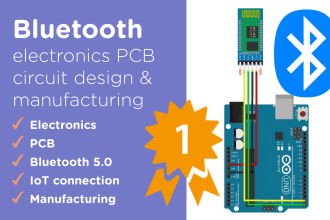 design a bluetooth electronics pcb or product