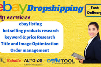 be your expert ebay dropshipping