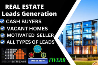 real estate lead generation,cash buyers, and motivated sellers with skip tracing