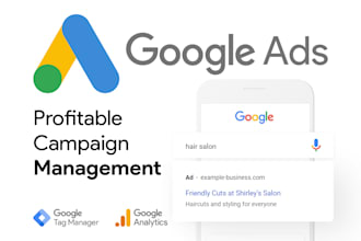 profitably manage google ads PPC search adwords campaigns