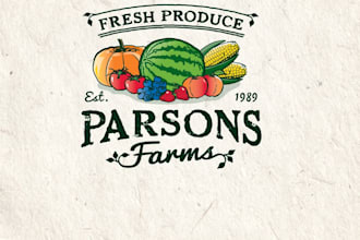 do make an modern farm logo