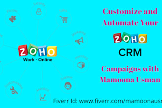 setup and customize your buisness process in zoho CRM
