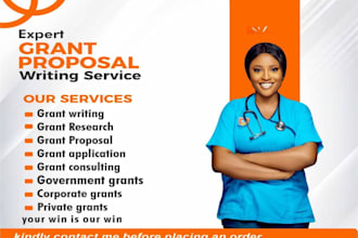 do grant proposal writing, grant application,as a grant writer