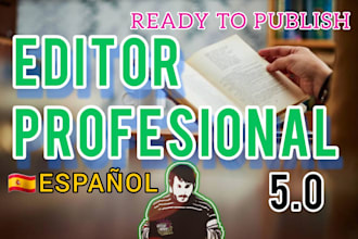 edit your book and it will be ready to publish