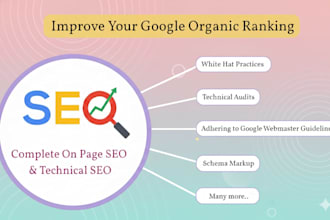 do onpage technical SEO service