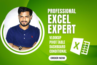 build ms excel formulas, excel macros, charts, dashboard