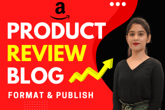 upload product review blogs, amazon affiliate products on the wordpress blog