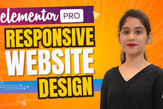 design, redesign a lightning fast wordpress website with elementor pro or revamp