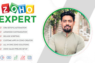 setup zoho crm,zoho creator, zoho one, zoho campaign, zoho marketing automation
