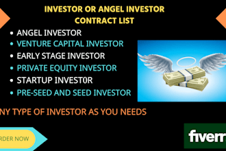 find effective angel investors or any investor list by crunchbase pro