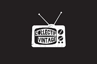create a top class vintage and retro logo design in 1 day
