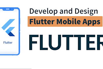 develop mobile apps using flutter, website to app, and figma to flutter