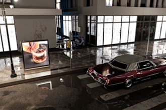do realistic cinematic renders