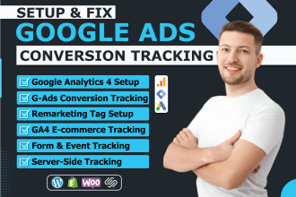 fix setup google ads conversion tracking with server side ga4 ecommerce tracking