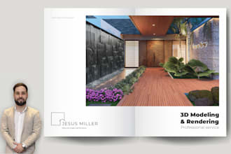 create photorealistic architecture 3d rendering