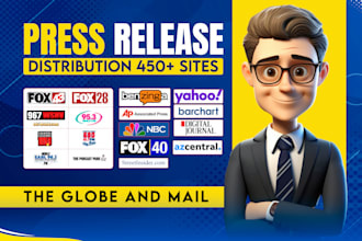 do press release distribution and press release writing , publish press release