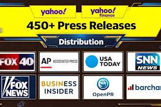 do press release distribution and press release writing , publish press release